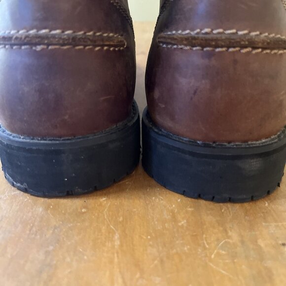 Duluth Trading Company Leather Boots, Men's Size 9 Wide Brown Lace Up - Picture 4 of 10